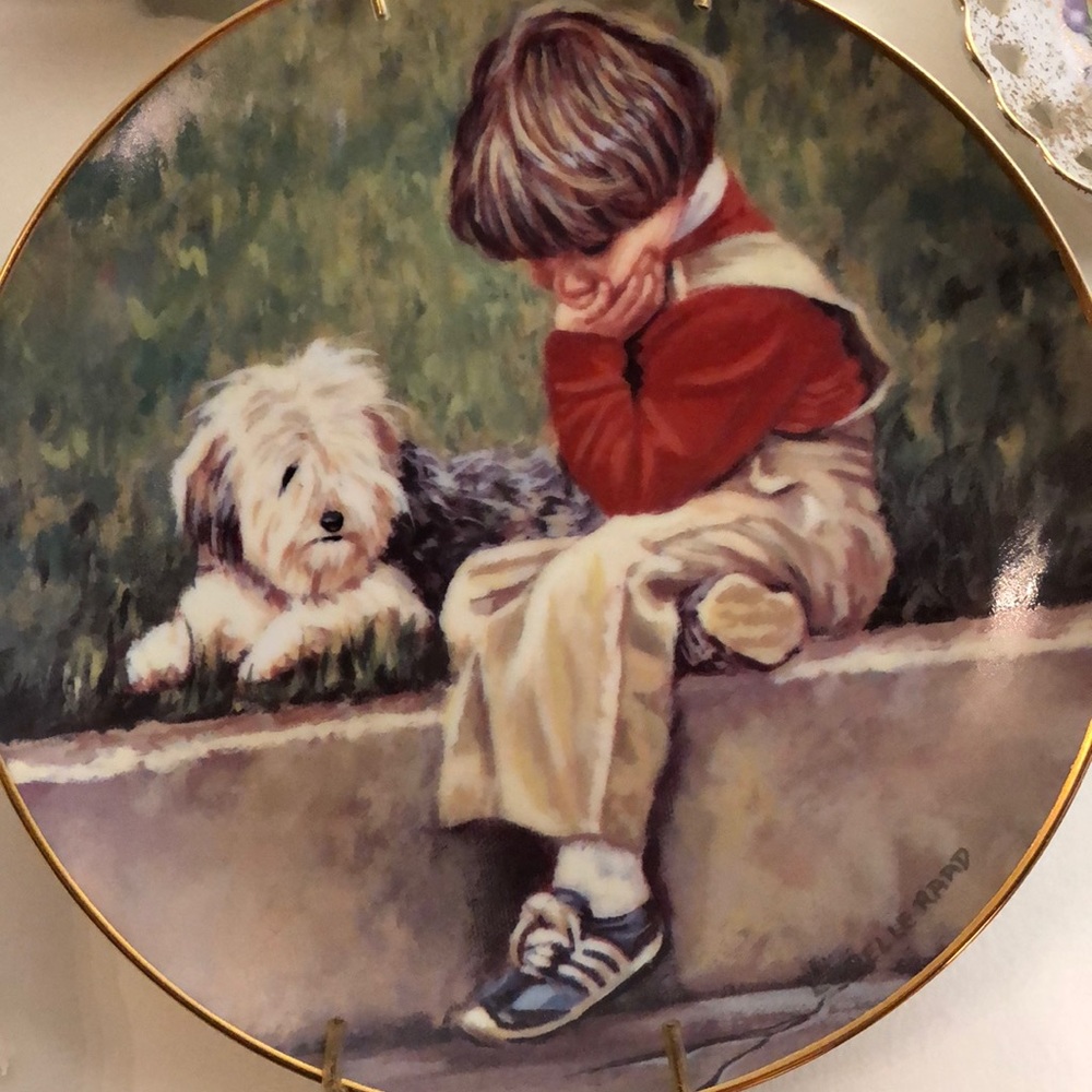 Vintage ‘82 Collectible plate